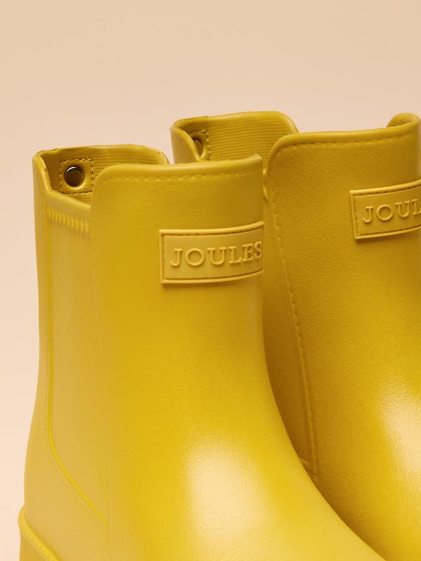 Joules Women's Raindance Lightweight EVA Ankle Wellies - Yellow Image 4
