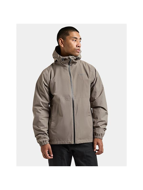 Didriksons Men's Dario Waterproof Jacket - Ash Brown Image 3