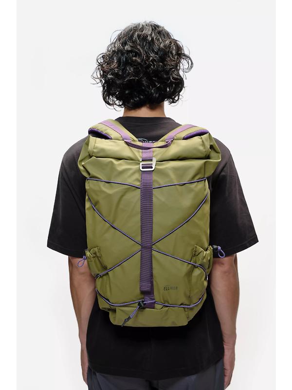 Elliker Dayle Roll Top Backpack 21/25L - Khaki Image 2