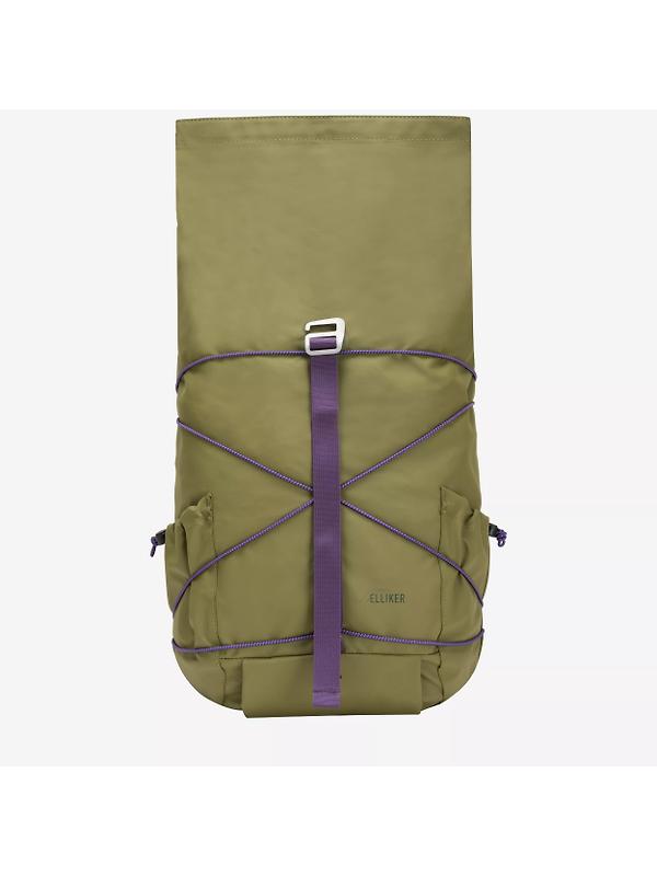 Elliker Dayle Roll Top Backpack 21/25L - Khaki Image 4