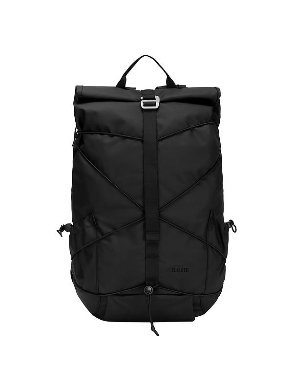Elliker Dayle Roll Top Backpack 21/25L - Black Image 1