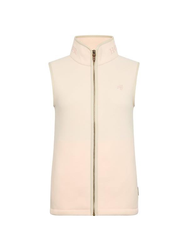 Holland Cooper Women's Country Fleece Gilet - Palest Pink Image 1