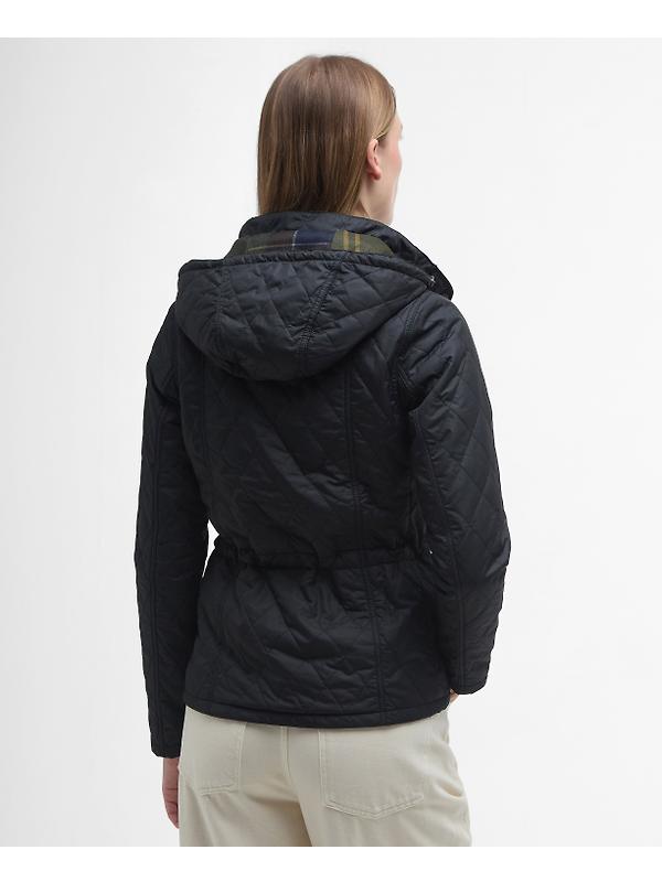 Barbour Women's Millfire Quilted Jacket - Black Image 4