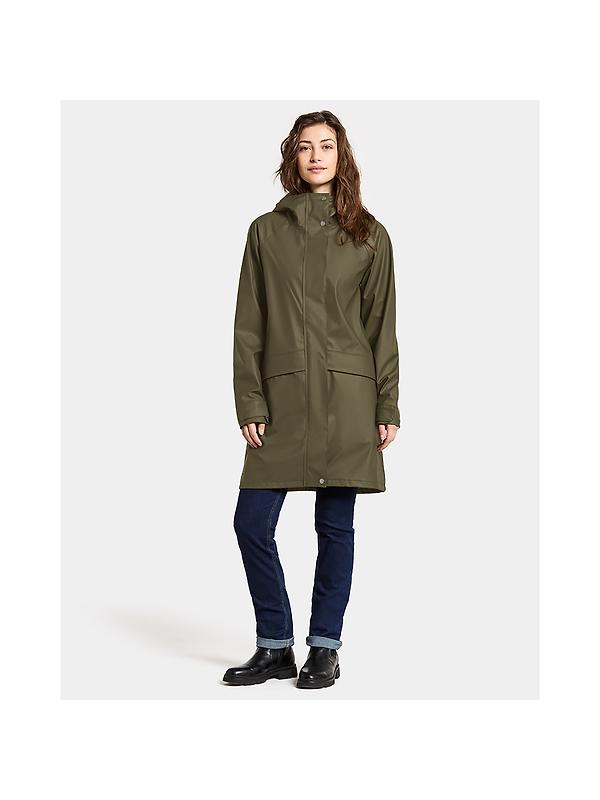 Didriksons Women's Elly Waterproof Parka - Fog Green Image 3
