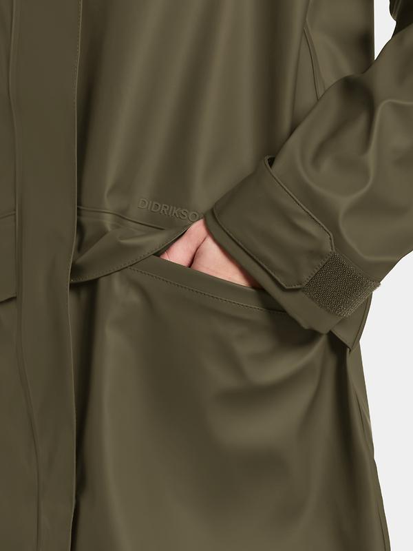 Didriksons Women's Elly Waterproof Parka - Fog Green Image 7