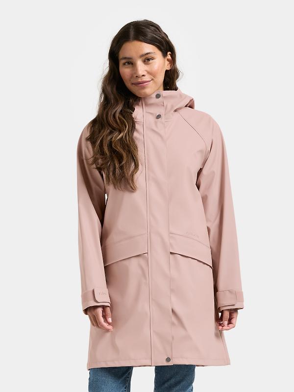 Didriksons Women's Elly Waterproof Parka - Vintage Pink Image 2