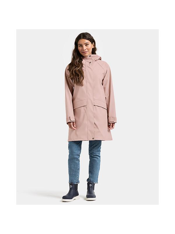 Didriksons Women's Elly Waterproof Parka - Vintage Pink Image 3