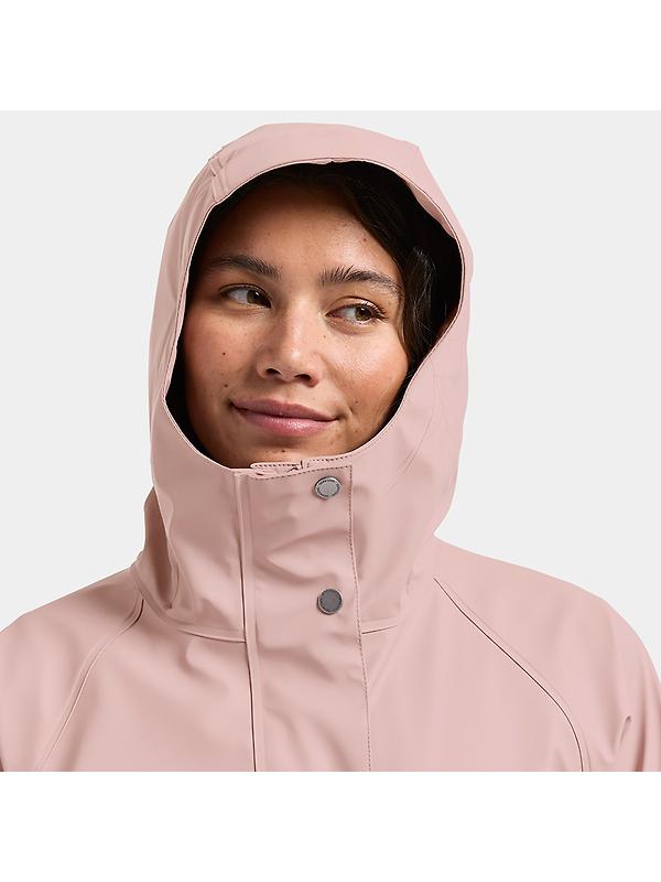 Didriksons Women's Elly Waterproof Parka - Vintage Pink Image 7