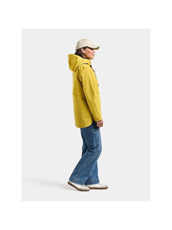 Didriksons Women's Elsa Waterproof Jacket - Yellow Pollen Image 8