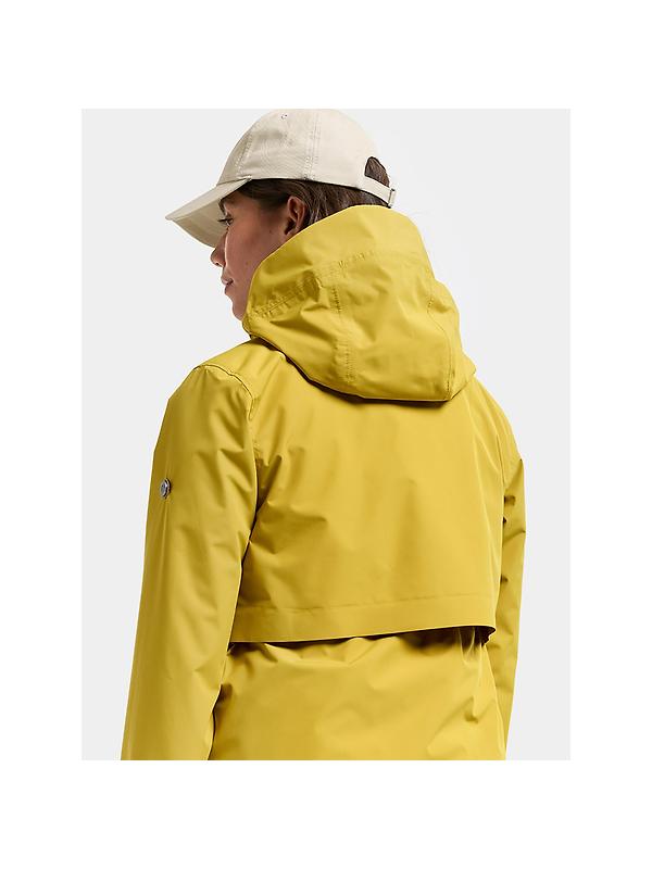 Didriksons Women's Elsa Waterproof Jacket - Yellow Pollen Image 11