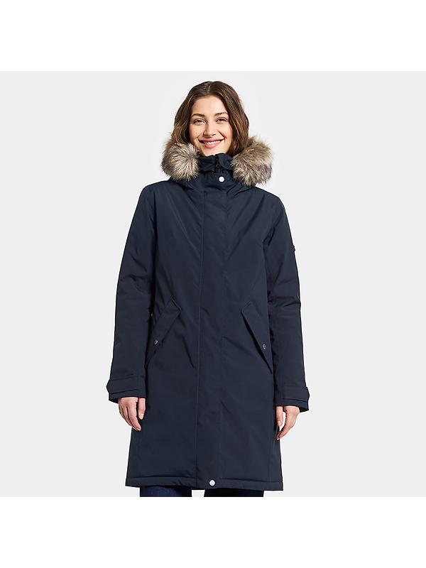 Didriksons Women's Erna Parka - Dark Night Blue Image 2
