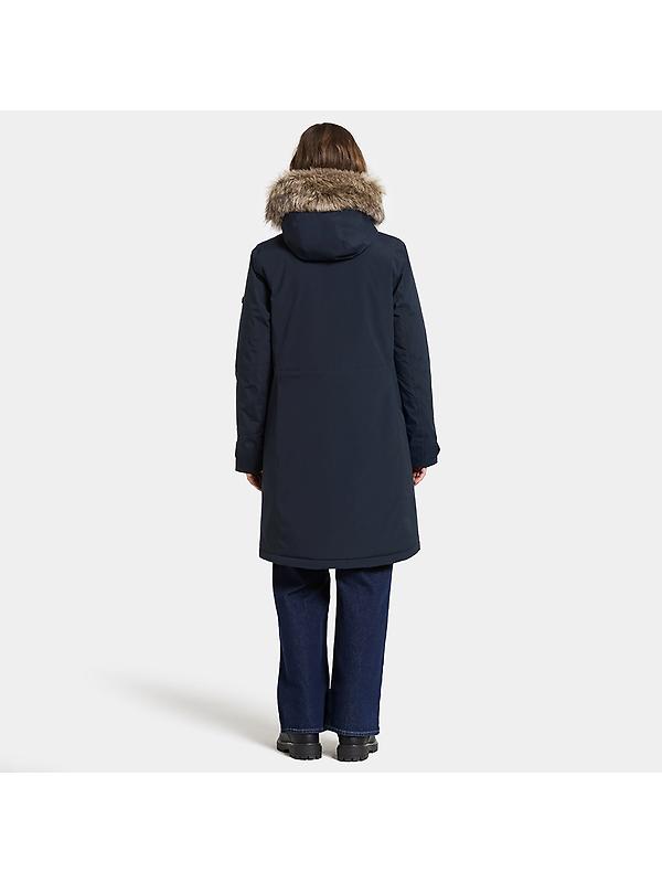 Didriksons Women's Erna Parka - Dark Night Blue Image 6