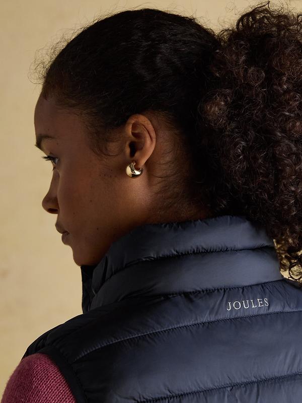 Joules Women's Kenley Showerproof Padded Gilet - Navy Image 9