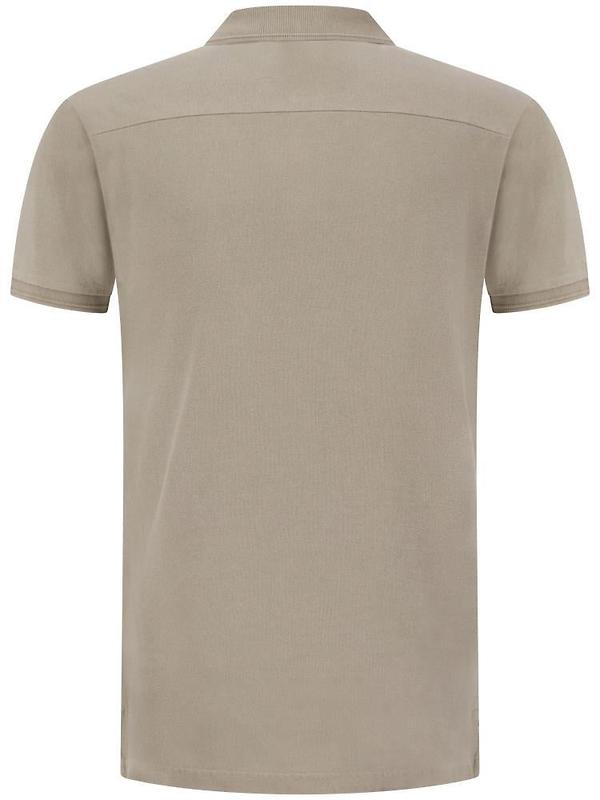 Lyle & Scott Men's Natural Dye Polo - Sand Image 2