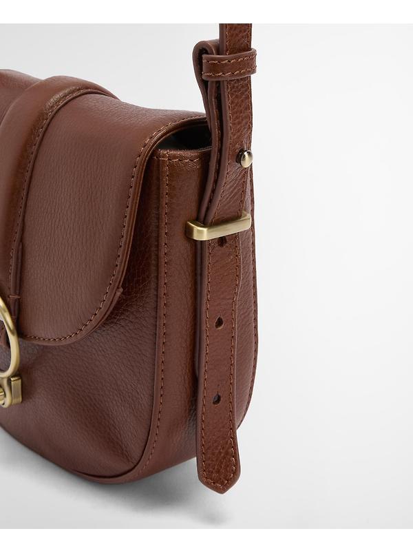 Barbour Women's Elm Leather Crossbody Bag - Brown Image 6