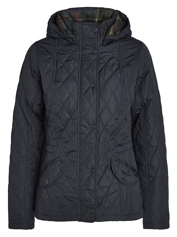 Barbour Women's Millfire Quilted Jacket - Black Image 1