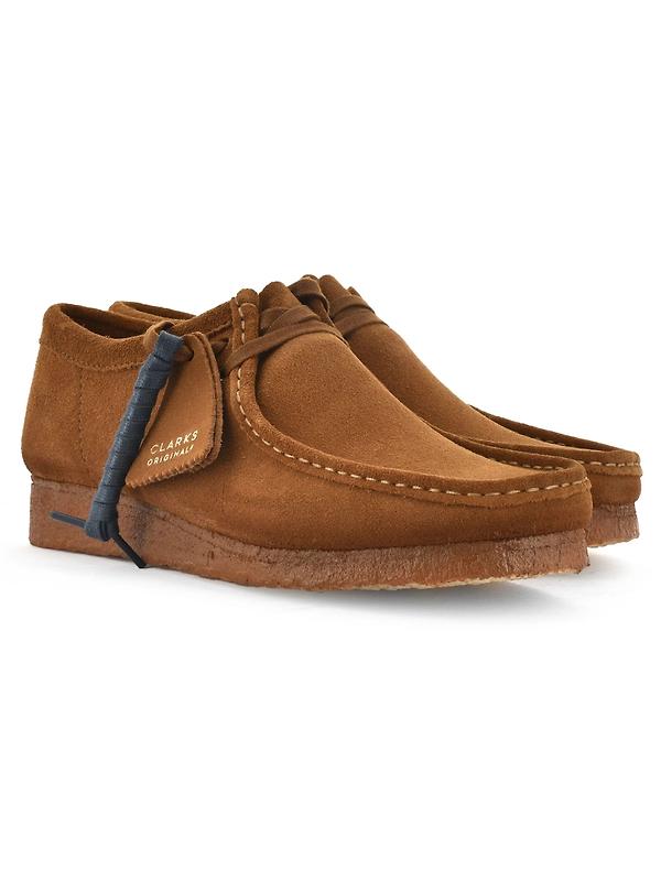 Clarks Originals Men's Wallabee Shoes - Cola Image 10