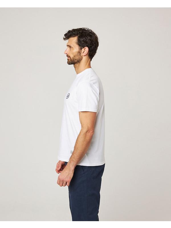 Peregrine Men's Made In England GB Graphic T-Shirt - White Image 5