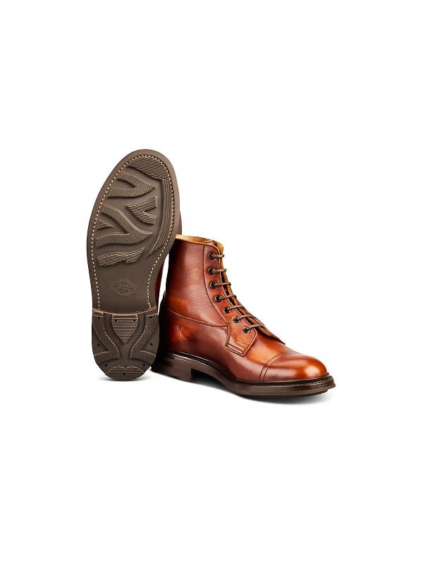 Tricker's Men's Grassmere Country Boot - Caramel Kudu Image 5