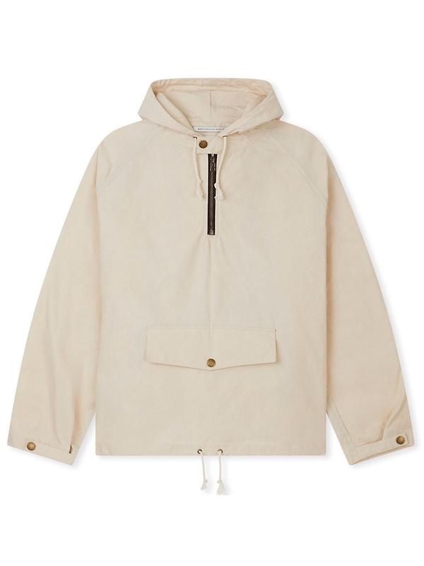Peregrine Men's Made In England Holkham Cagoule - Off-White Product Image