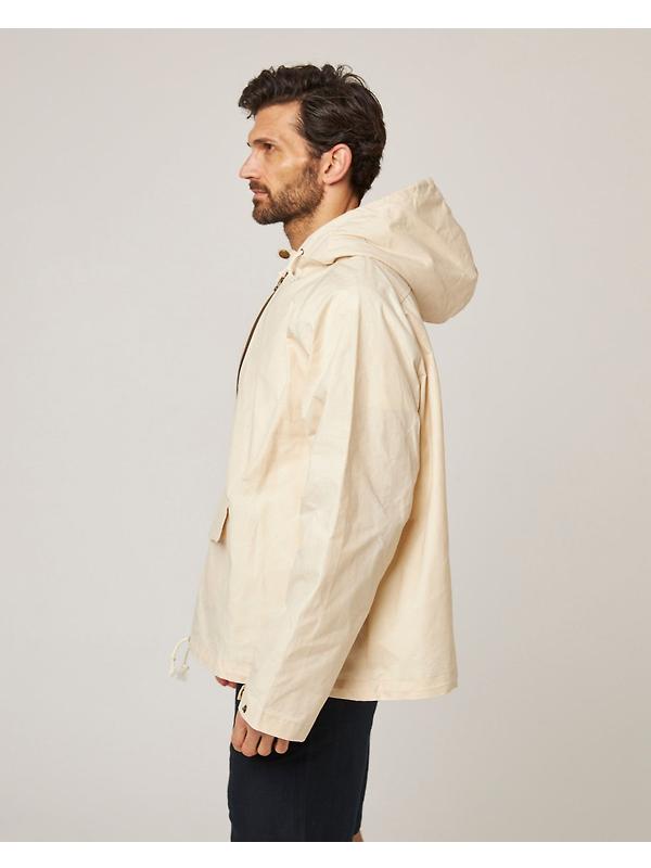 Peregrine Men's Made In England Holkham Cagoule - Off-White Image 4