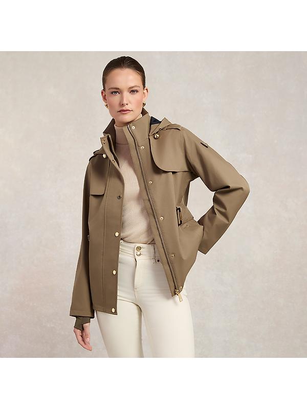 Holland Cooper Women's Rosedale Waterproof Jacket - Mink Image 3