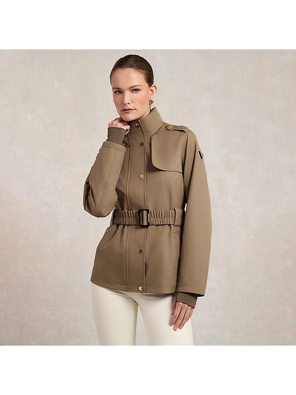 Holland Cooper Women's Rosedale Waterproof Jacket - Mink Image 5