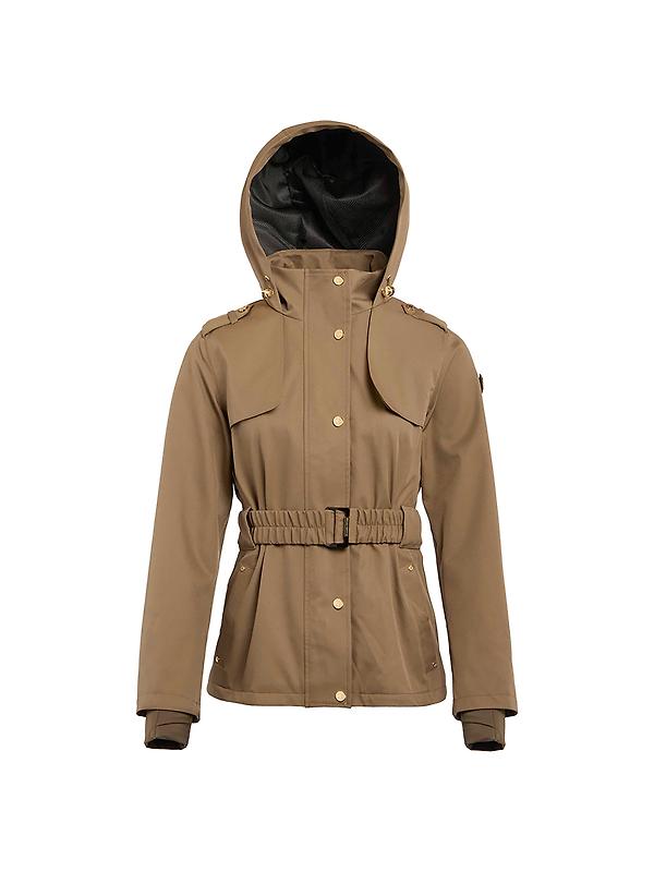 Holland Cooper Women's Rosedale Waterproof Jacket - Mink Product Image