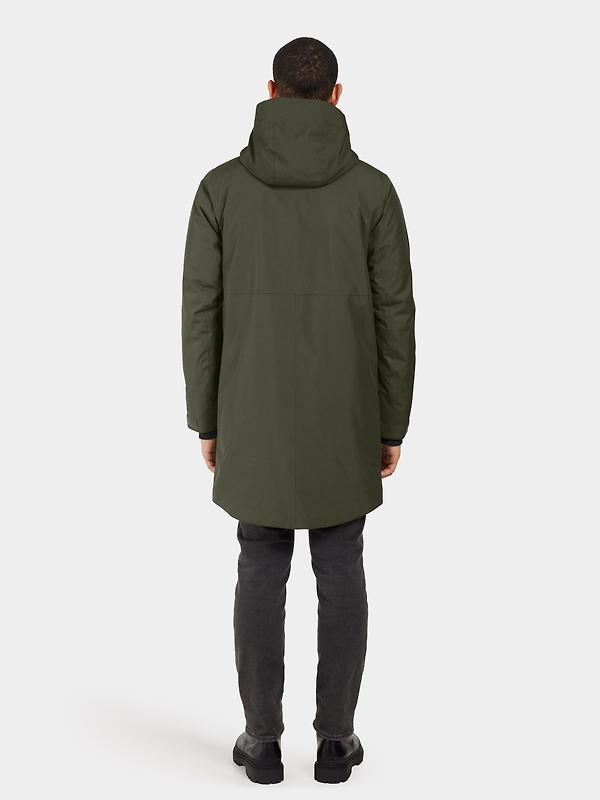 Didriksons Men's Kenny Parka - Deep Green Image 4