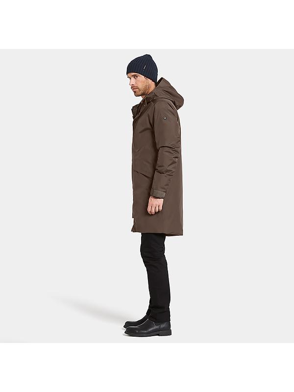 Didriksons Men's Kenny Parka - Mocha Brown Image 4