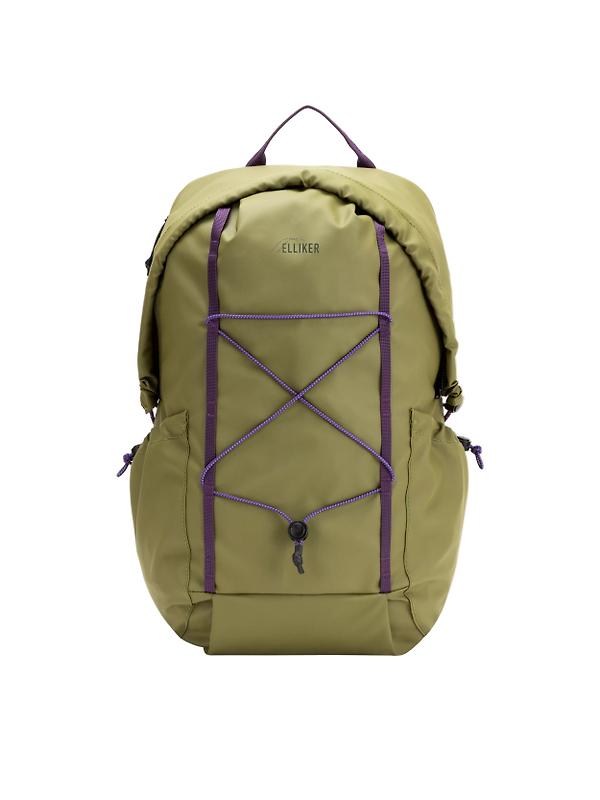 Elliker Kiln Hooded Zip Top Backpack 22L - Khaki Image 1