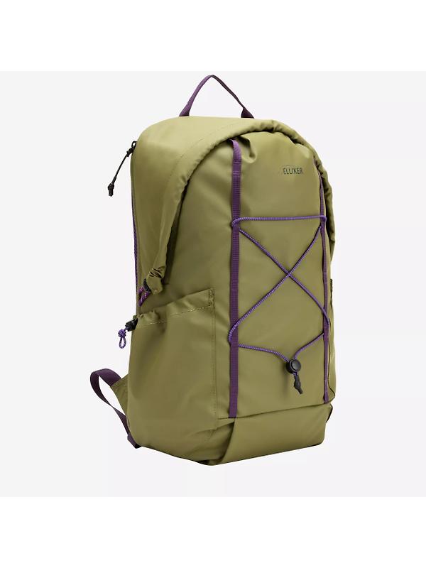 Elliker Kiln Hooded Zip Top Backpack 22L - Khaki Image 14