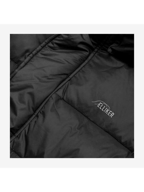 Elliker Unisex Kisdon Insulated Puffer Jacket - Black Image 7