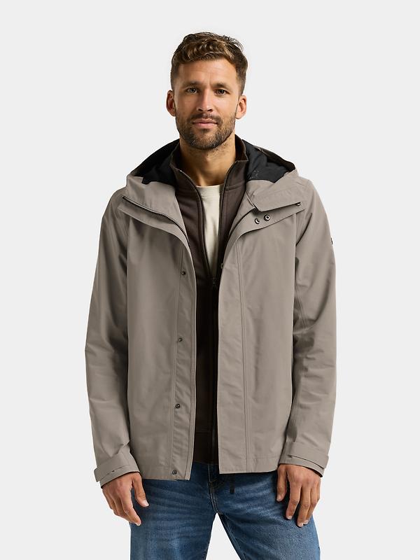 Didriksons Men's Logan Waterproof Jacket - Ash Brown Image 3