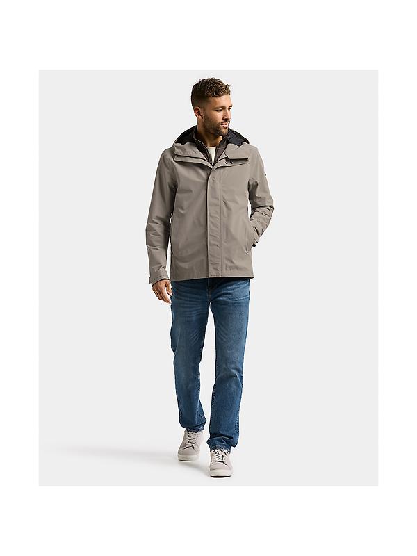 Didriksons Men's Logan Waterproof Jacket - Ash Brown Image 4