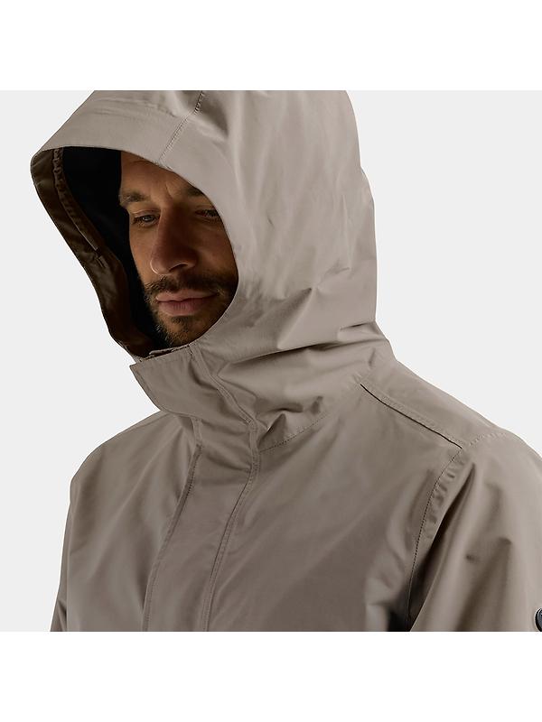 Didriksons Men's Logan Waterproof Jacket - Ash Brown Image 9