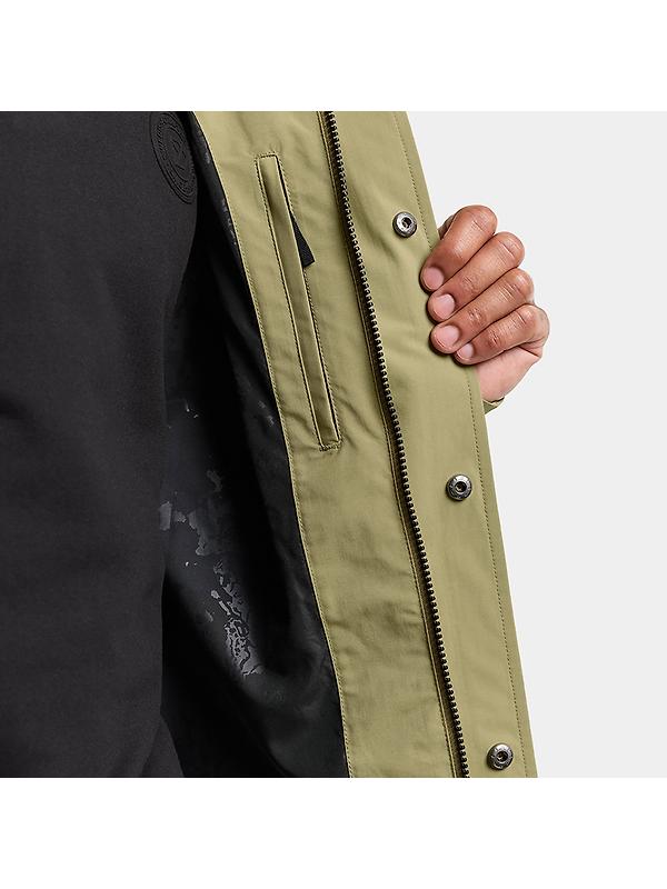 Didriksons Men's Logan Waterproof Jacket - Olive Green Image 8