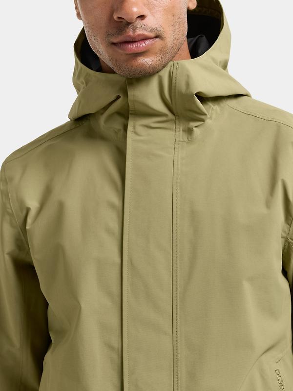 Didriksons Men's Logan Waterproof Jacket - Olive Green Image 11