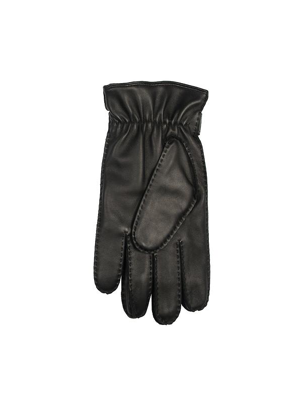 Dents Men's Tetbury Handsewn Three-Point Wool and Cashmere Blend-Lined Leather Gloves - Black Image 5