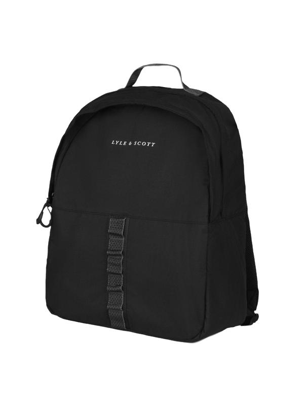 Lyle & Scott Ripstop Rucksack Backpack - Black Product Image