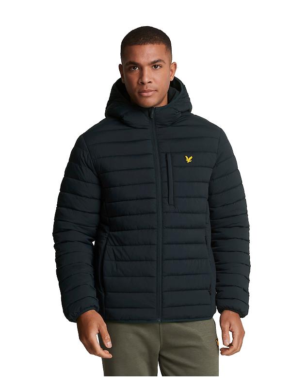 Product image of Lyle & Scott Men's Sports Stretch Lightweight Quilted Jacket - Dark Navy