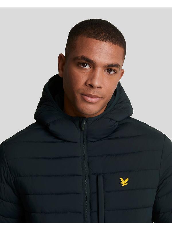 Lyle & Scott Men's Stretch Lightweight Quilted Jacket - Dark Navy Image 5