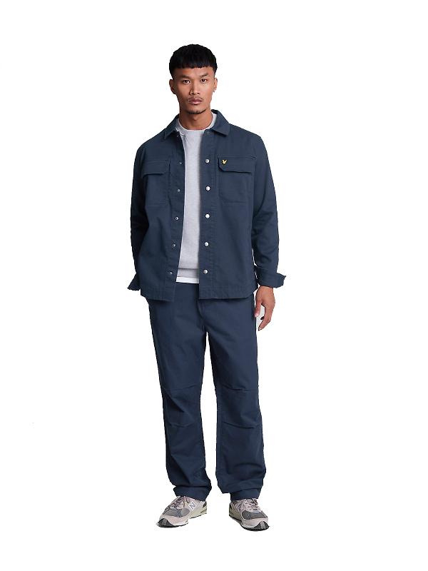 Product image of Lyle & Scott Men's Bedford Cord Overshirt - Dark Navy