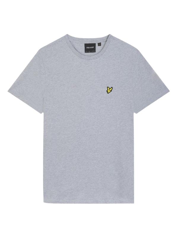 Lyle & Scott Men's Plain T-Shirt - Light Grey Marl Image 5
