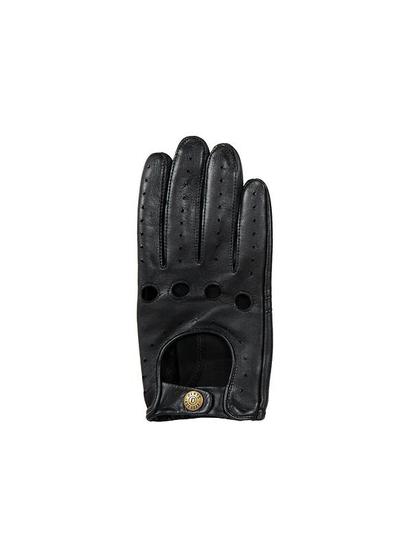 Dents Men’s Delta Classic Leather Driving Gloves - Black Image 10