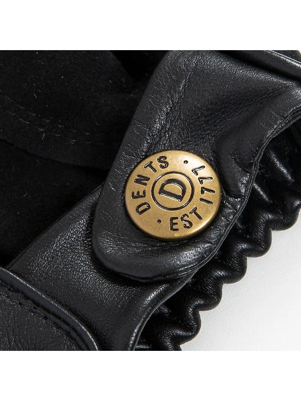 Dents Men’s Delta Classic Leather Driving Gloves - Black Image 11