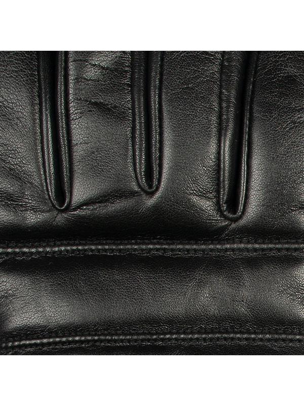 Dents Men's Skipton Water-Resistant Faux Fur-Lined Leather Gloves - Black Image 7