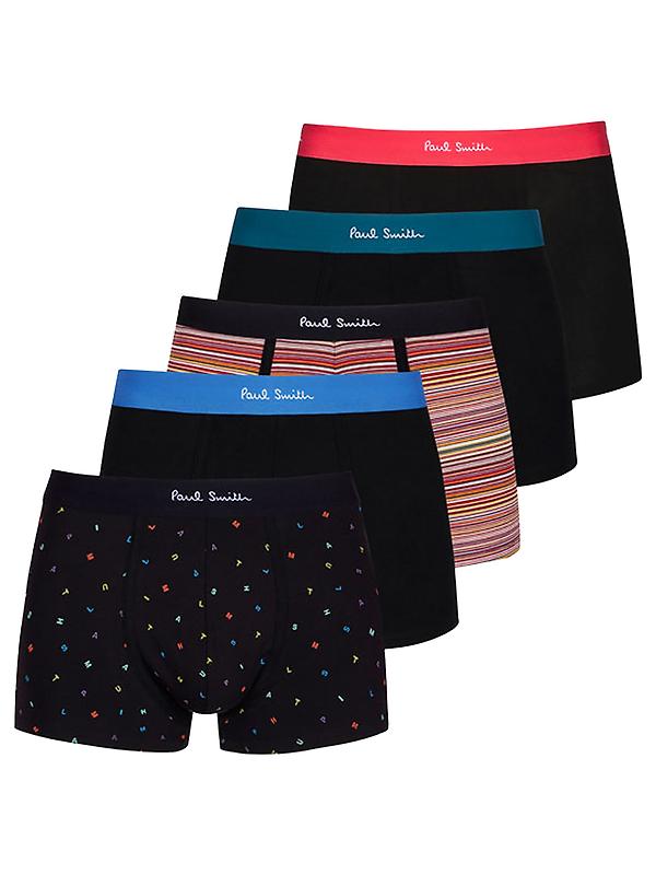 Paul Smith Men's 5 Pack Trunks - Mix Image 1