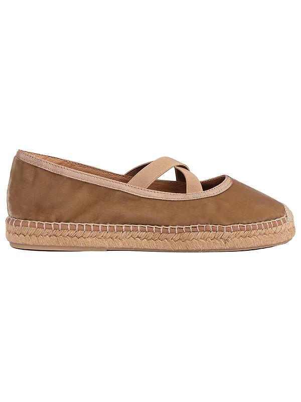 Penelope Chilvers Women's Chico Velvet Espadrilles - Honey Image 1