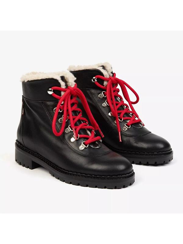 Penelope Chilvers Women's Cortina Leather/Shearling Boot - Black Image 2
